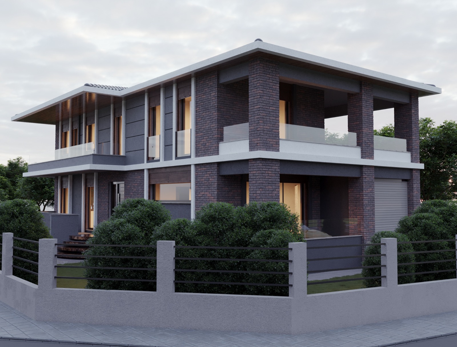 Dereli Mahallesi Konutu — Düzce mimari plan, proje ve 3D tasarım görseli
